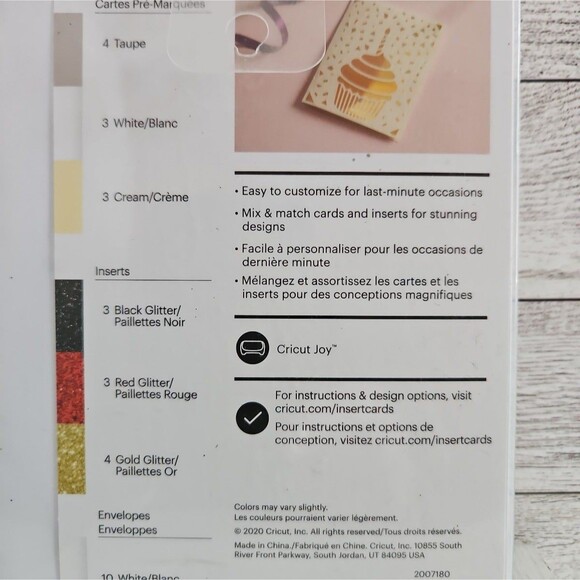 Cricut Joy Glitz & Glam Insert Cards - Picture 2 of 2